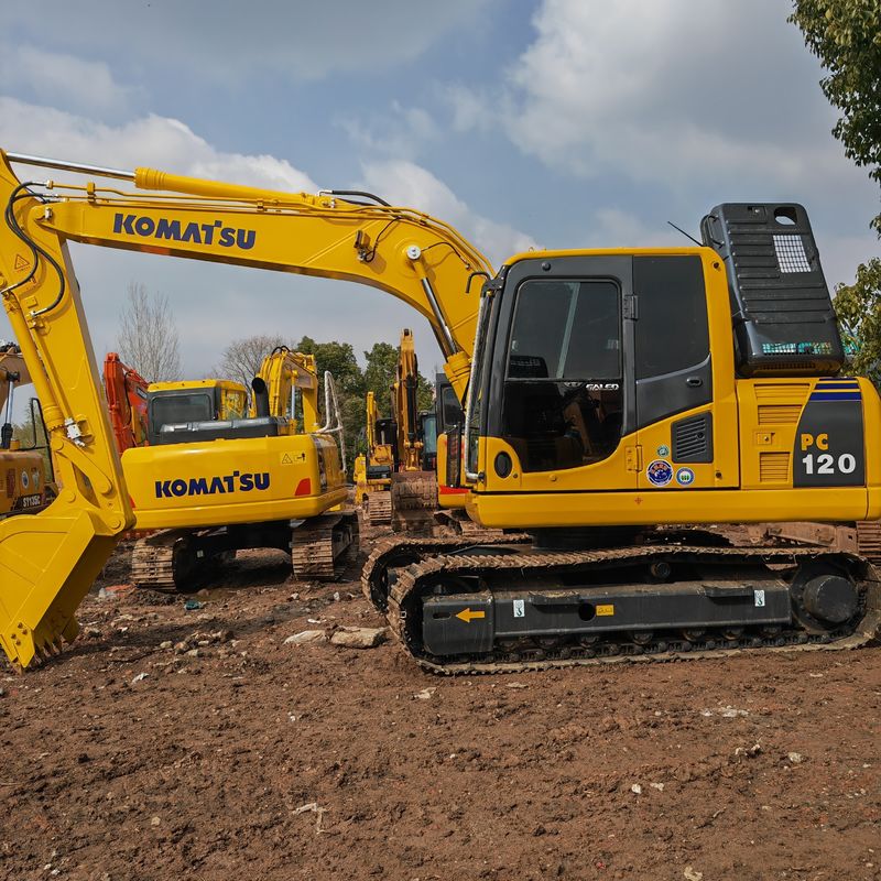 color original usado excavadora komatsu komatsu pc120/de segunda mano excavadora de bajo precio komatsu pc120