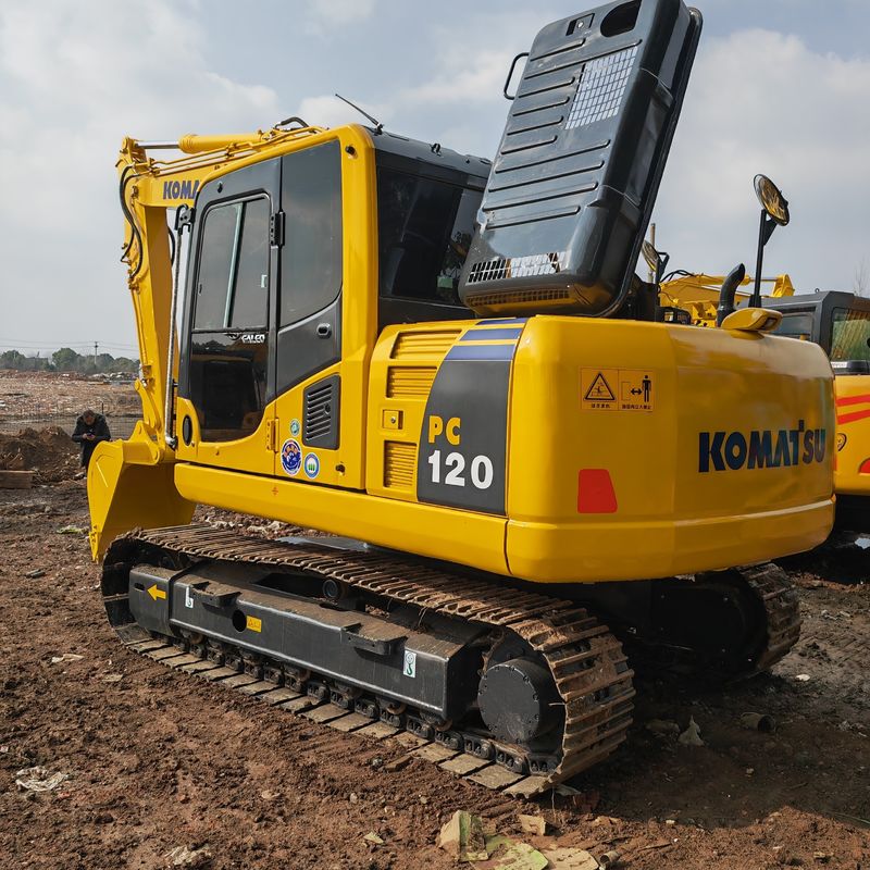 color original usado excavadora komatsu komatsu pc120/de segunda mano excavadora de bajo precio komatsu pc120