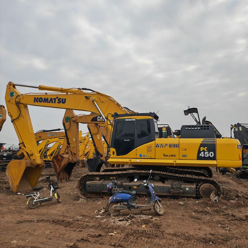 Gran excavador usado comatsu pc450/segundo manual comatsu pc450 a la venta