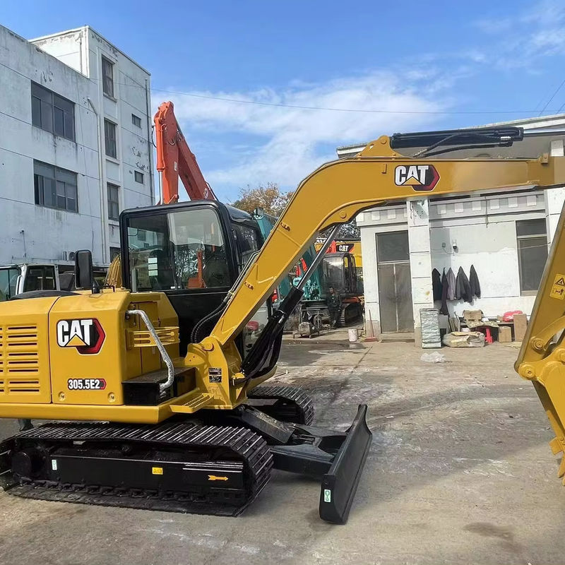 Caterpillar Cat 305.5E de segunda mano Usado 303 8tons/ Cat 306E 308E 307.5 Mini Excavadora de segunda mano