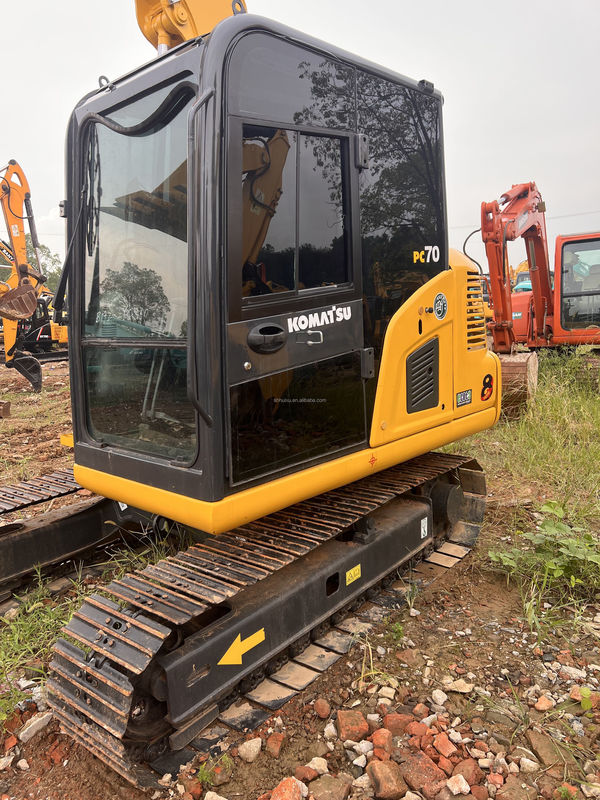 NUEVA Llegada Excavadora usada KOMATSU PC130/BAJA HORA DE TRABAJO Segunda mano KOMATSU EXCAVAYOT Buenas condiciones de movimiento