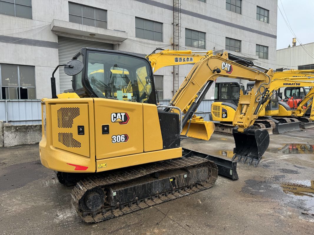 Excavadora Usada Caterpillar cat306 307.5 308 de segunda mano Japón motor cat 306 certificado EPA