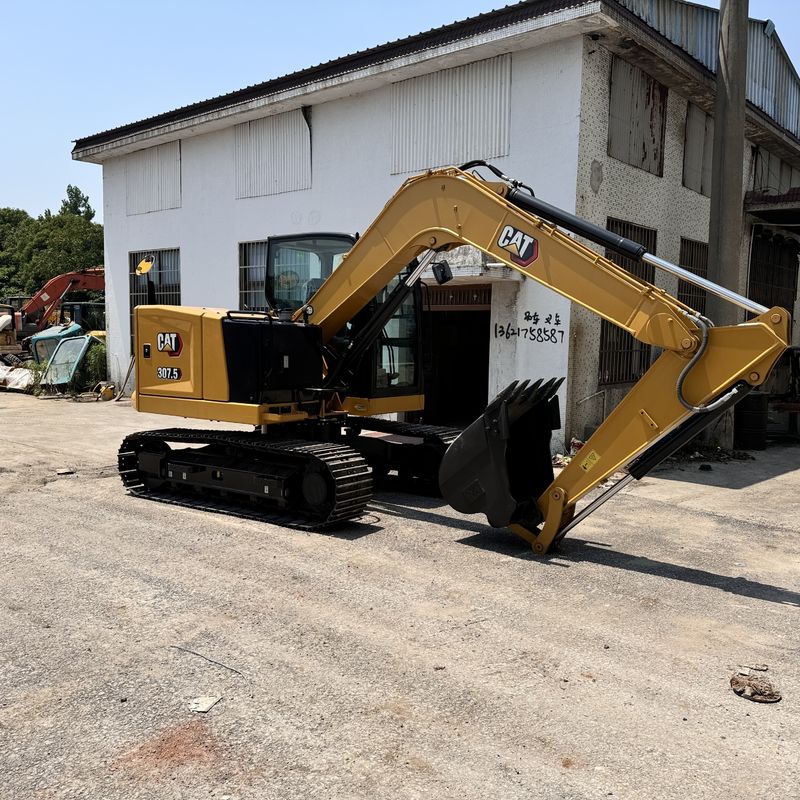 Usado Caterpillar 307.5 fue producido en 2023 /CAT 308 320D 330D 301.7 Min excavadoras maquinaria de construcción