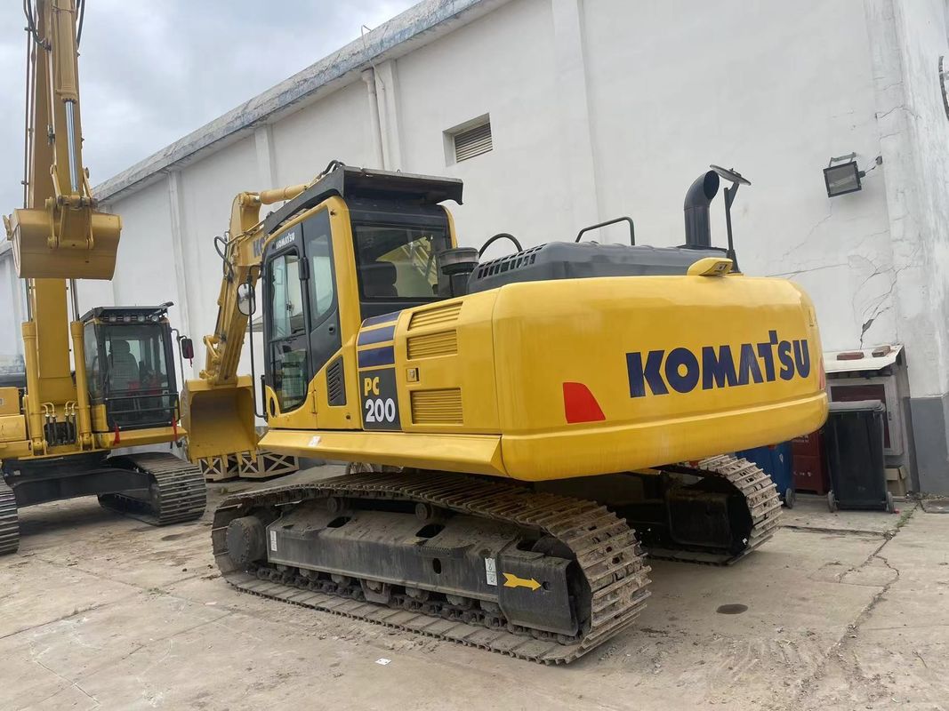 excavadora de rastreo usada komatsu pc200/buen estado con gran potencia excavadora de segunda mano komatsu pc200 para la venta