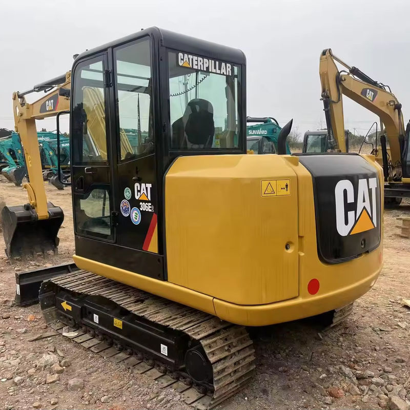Original de Japón CAT306E 305.5 308E 320D Mini excavadora usada/ Tiene certificado de la EPA maquinaria de construcción y construcción
