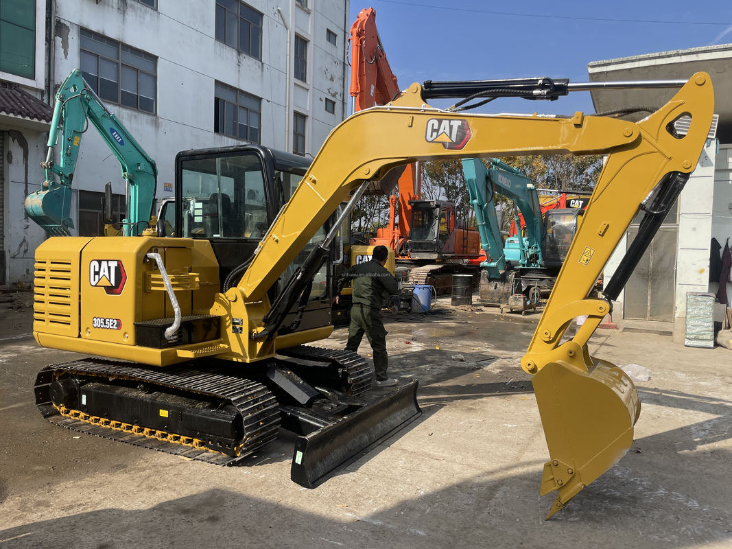 Excavadoras usadas CAT 305.5 307.5 308 320D para la venta de máquinas de construcción de excavadoras de segunda mano