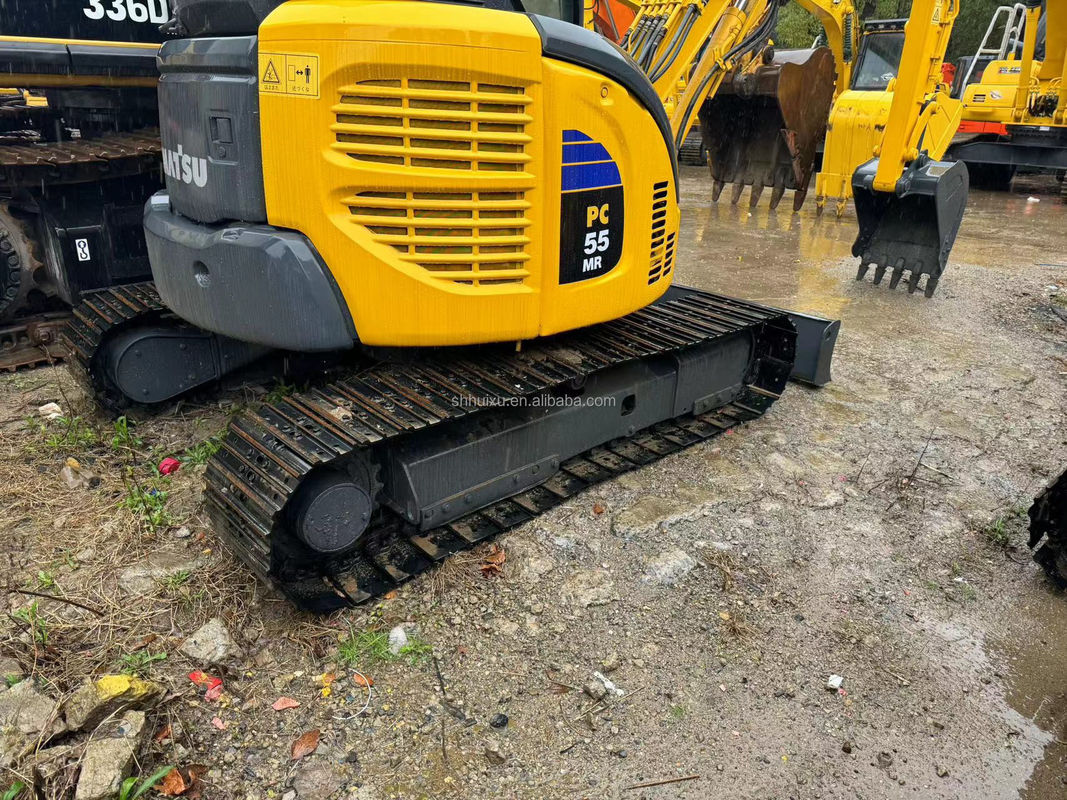 5.5ton mini excavadora usada usada komatsu pc55/precio barato de alta calidad de segunda mano Komatsu pc55 en venta