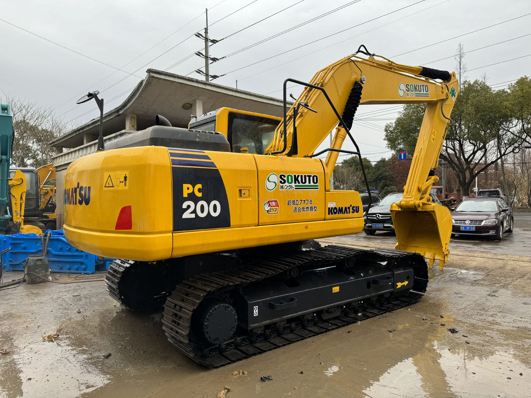 20 toneladas de color original excavadora usada excavadora de construcción Komatsu PC200 usada