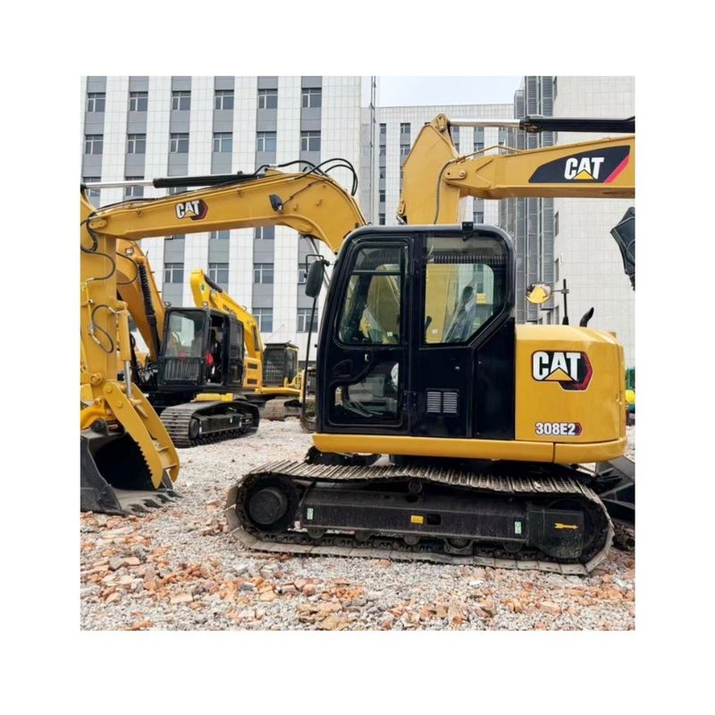 Excavadora Usada Caterpillar cat3068E 307.5 306 de segunda mano Japón motor cat 306 certificado EPA equipo pequeño de construcción
