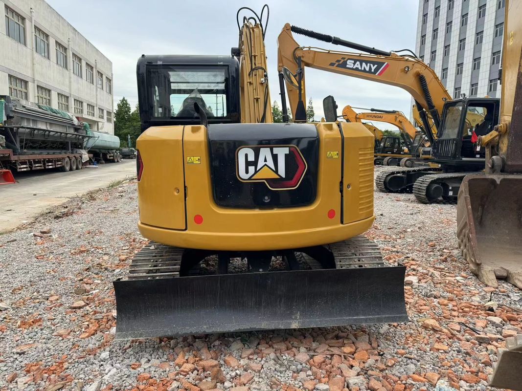 Excavadora Usada Caterpillar cat3068E 307.5 306 de segunda mano Japón motor cat 306 certificado EPA equipo pequeño de construcción