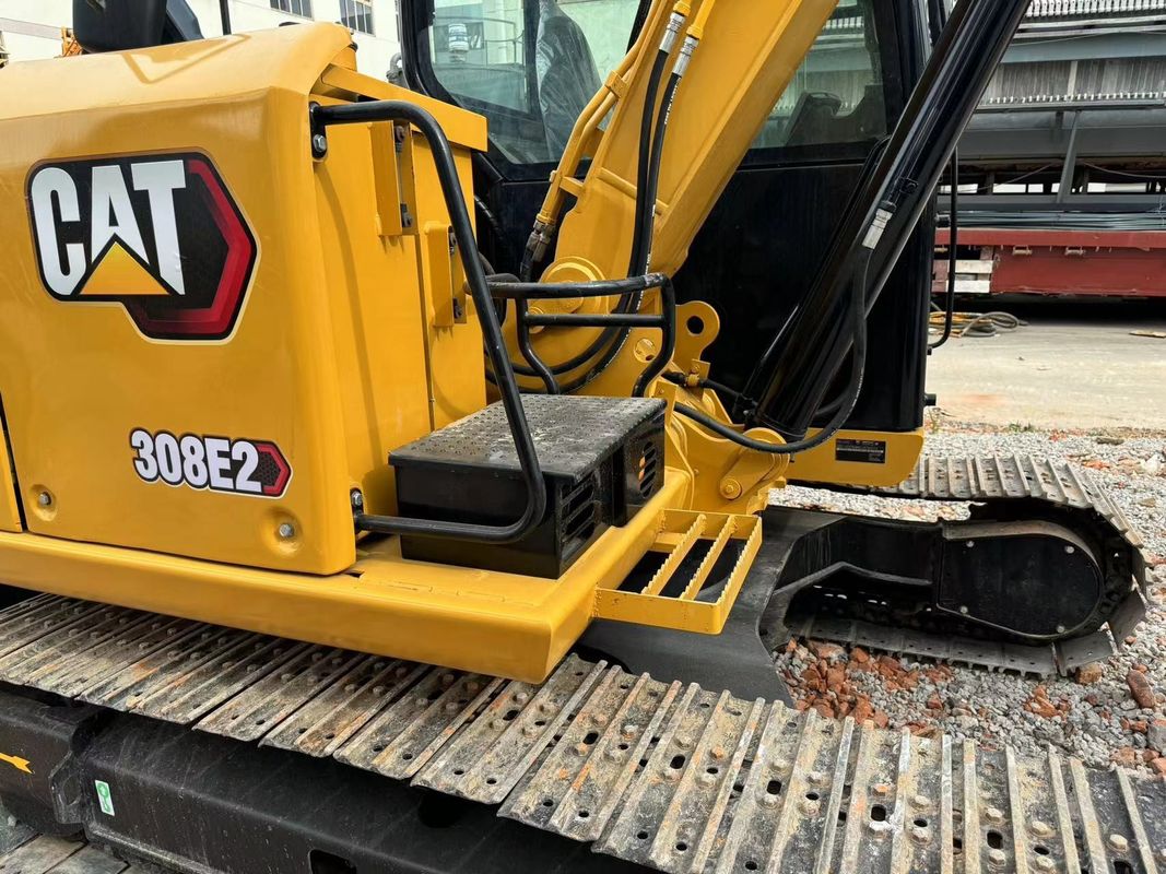 Excavadora Usada Caterpillar cat3068E 307.5 306 de segunda mano Japón motor cat 306 certificado EPA equipo pequeño de construcción