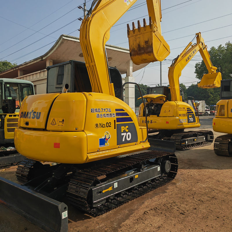 Japón Marca Komatsu PC70 PC78 PC60 PC55 de segunda mano 6,5 toneladas