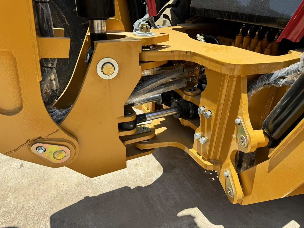 Excavadora usada Caterpillar CAT420F máquina de pintura de carreteras/ japonés de segunda mano tractor maquinaria de carreteras motor en buen estado