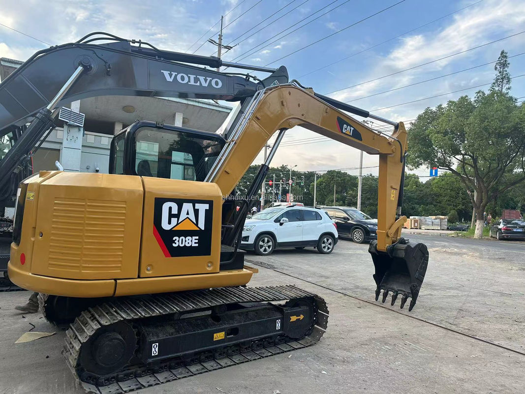 excavadora de segunda mano CAT 308E excavadora de segunda mano CAT 308e horas de trabajo bajas