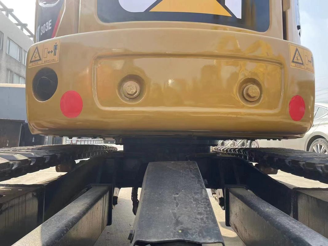 Excavadora para gatos usada CAT 303E excavadora de rastreo miniexcavadoras/CAT303E Máquinas de hogares agrícolas miniexcavadora de segunda mano