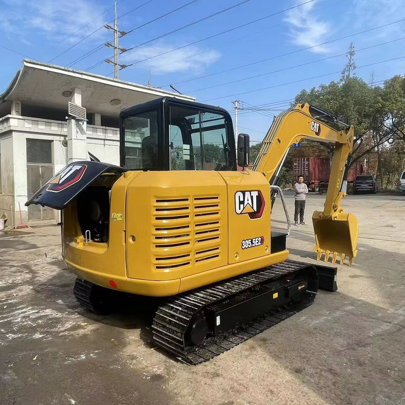 Excavadoras usadas CAT 305.5E precio barato excavadora usada 5T CAT 305.5 puntos / maquinaria de construcción CAT 305.5 5T excavadora de segunda mano