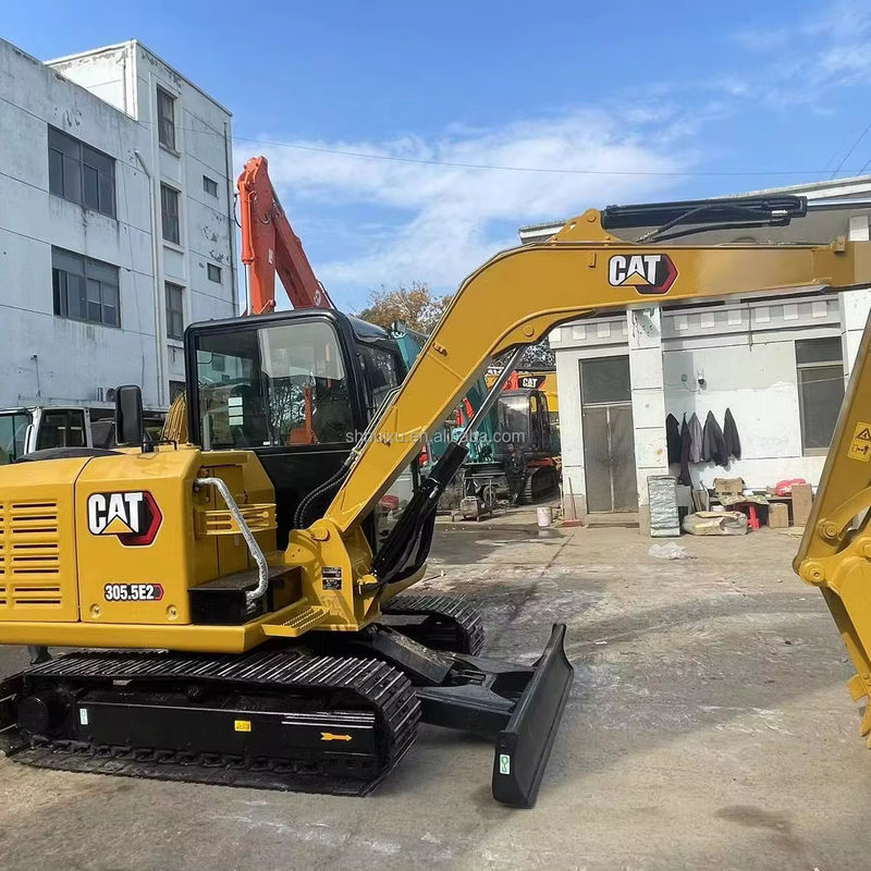 gato usado 305.5e excavadora rastrero 305e/buena calidad excavadora de segunda mano gato 305.5e en venta