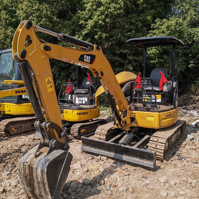 Excavadora mini cat 303 de segunda mano con motor original cat 303 con precio barato en venta