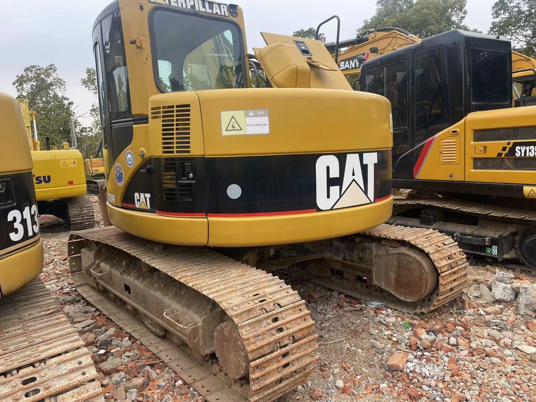 Excavadora de segunda mano cat313c/excavadora de rasca usada cat 313c en venta