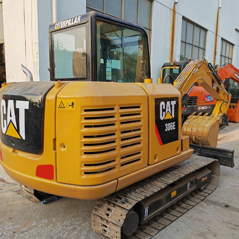 excavadora hidráulica usada cat 306e /segundo excavadora manual de alta potencia cat 306e en venta