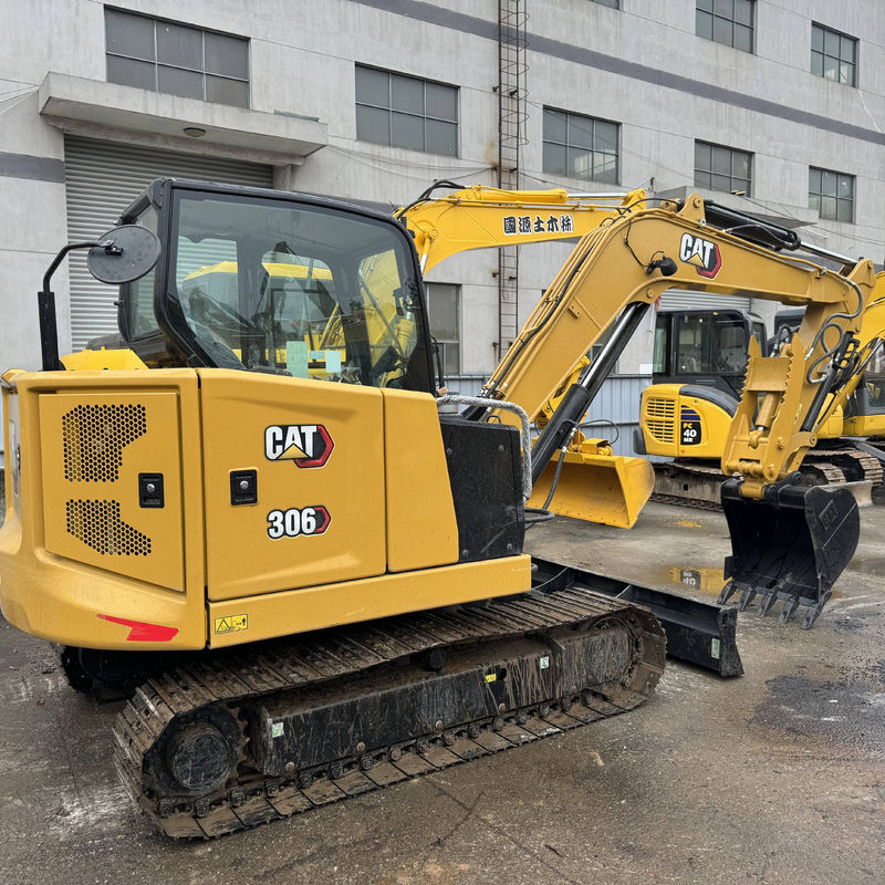 Excavadoras usadas CAT 306 maquinaria de construcción excavadoras de segunda mano excavadora oruga CAT 306 garantía de calidad para ventas