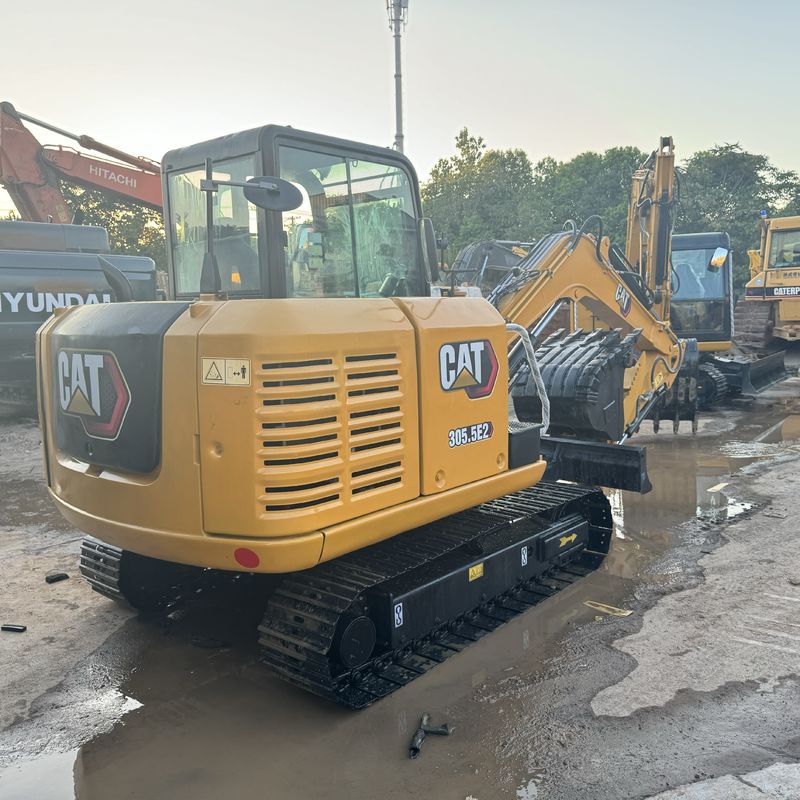 Cumple con las normas de emisiones de la UE utilizan excavadoras excavadora CAT 305.5E2 tienen certificados EPA y CE mejor calidad mejor precio