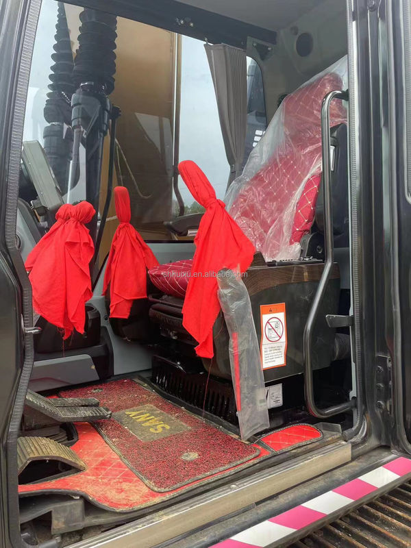 Casi nuevo 95% Sany SY135 de 13,5 toneladas excavadora usada excavadora de segunda mano mini de China marca sany a la venta