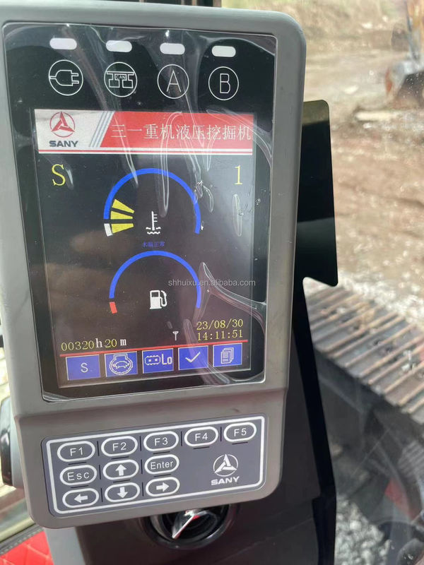 Casi nuevo 95% Sany SY135 de 13,5 toneladas excavadora usada excavadora de segunda mano mini de China marca sany a la venta