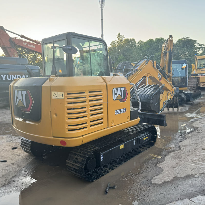 5Excavadora de mano de 5 toneladas de tamaño reducido, de uso corriente, en venta