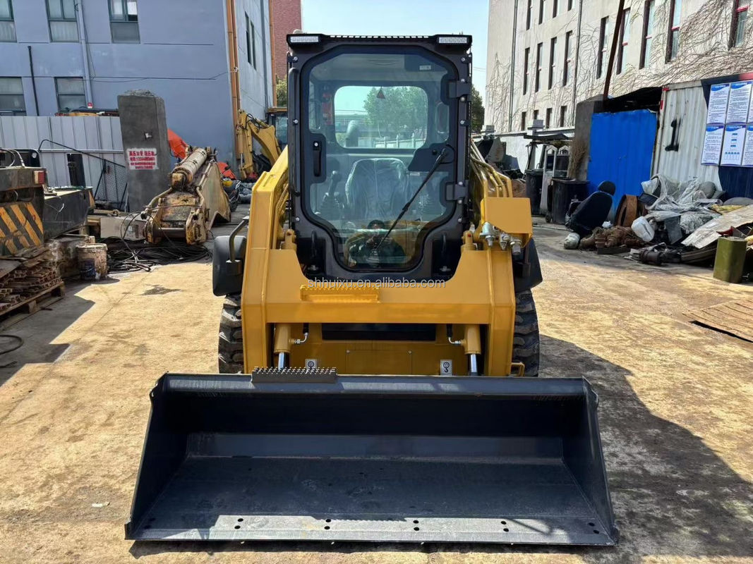 Excavadora de ruedas usadas CAT 246D3 Excavadora de ruedas de la oruga