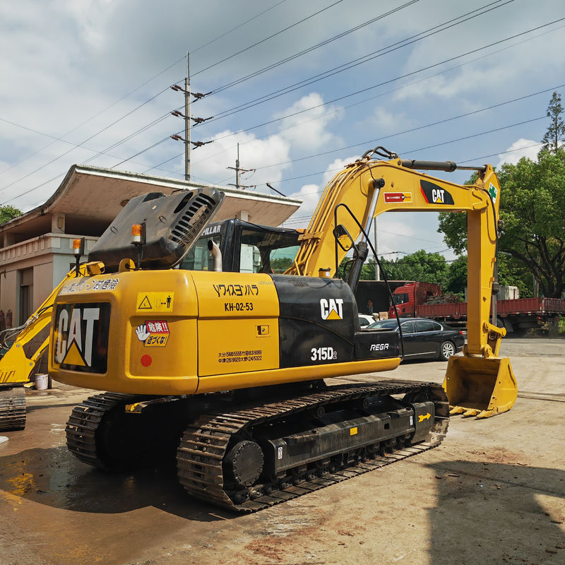 Excavadoras usadas Cat 315D2 con excavadoras de 15 toneladas en máquinas de construcción de buen funcionamiento Cat 315D2 Excavadora