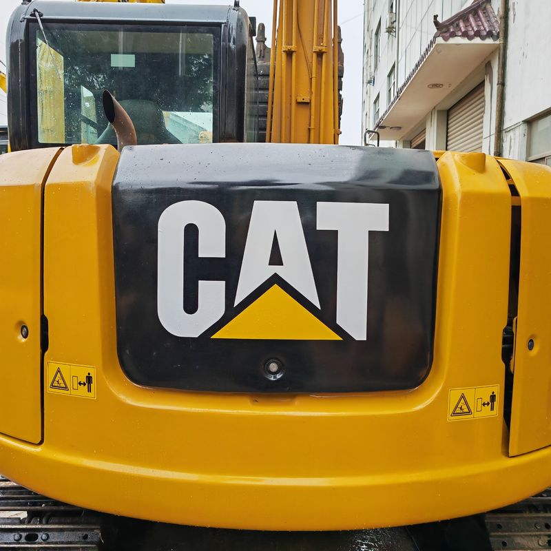 En stock, excavadora usada CAT307E/segunda mano de color original EXCAvadora CAT307E en venta