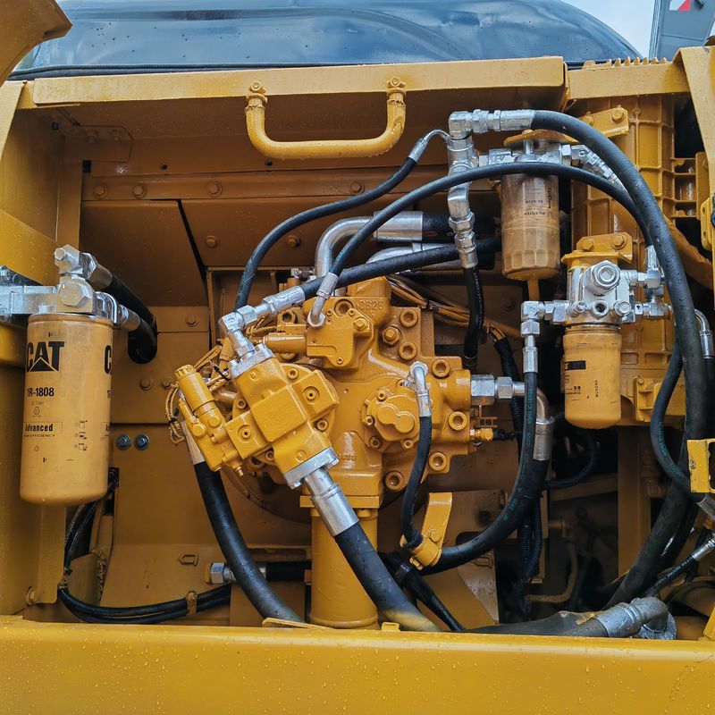 color amarillo de alta potencia de excavación utilizado cat336d /excavadora de segunda mano cat336d en venta