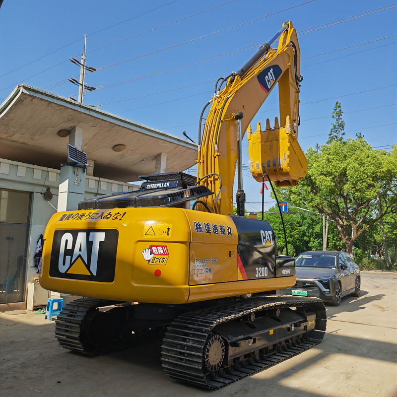 Excavadora usada de 20 toneladas de gran potencia cat320d/de segunda mano precio barato cat 320d usada en venta