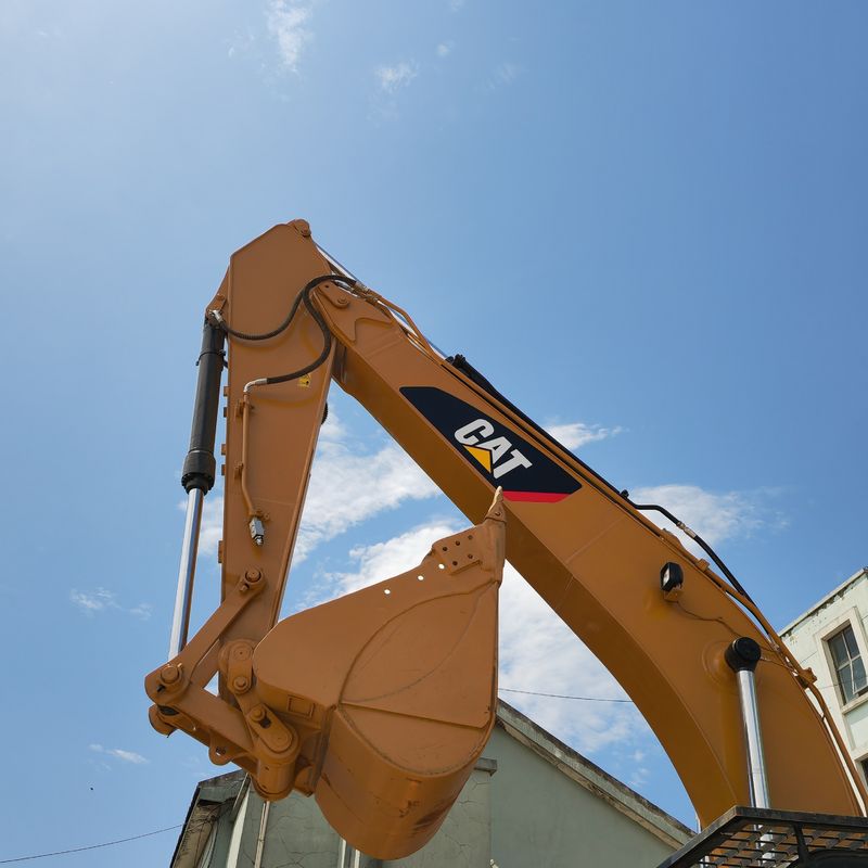 Excavadora usada de 25 toneladas gato 325d/segundo mano precio barato excavadora de gato cat325d a la venta