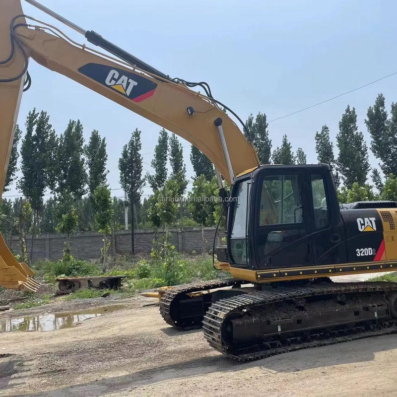 pintura original usada excavadora cat 320d en China Shanghai de segunda mano cat 320d para la venta