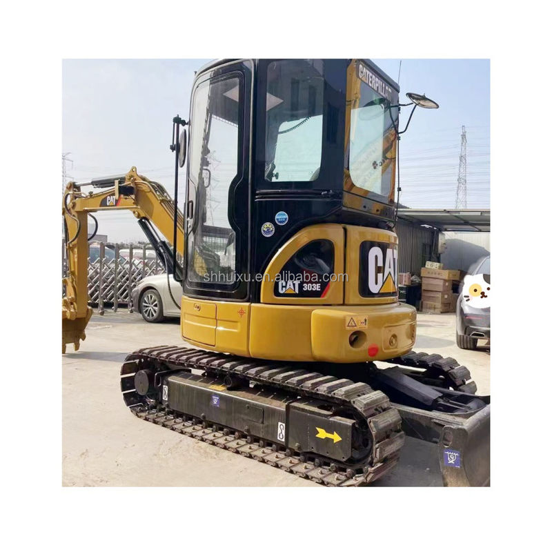 Perfecto en apariencia Excavadora usada mini CAT 303E Excavadora usada CAT 303 mini Excavadora pequeña precio barato Tiene una gran capacidad