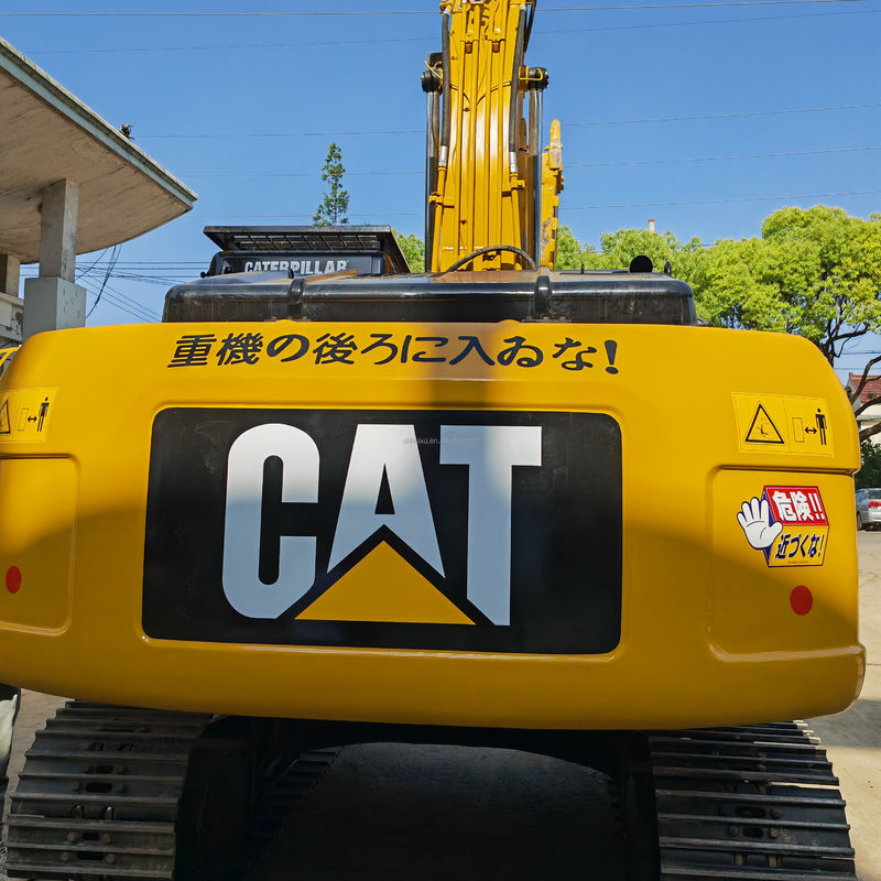 Excavadora de rastreo usada cat320d/segundo de mano color original cat 320d en venta