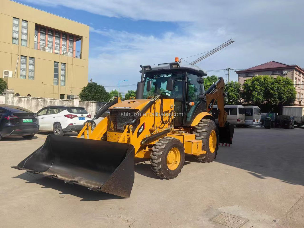 maquinaria de construcción usada cat 420f/ pintura original precio barato cat 420f para la venta