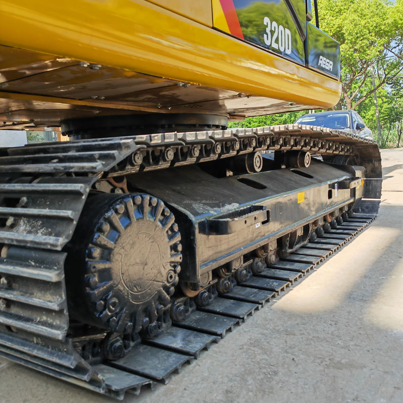 Excavadora usada de 20 toneladas cat320d/de segunda mano de alta calidad excavadora de rastreo cat320d con horas de trabajo bajas para la venta