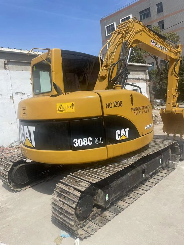 8 toneladas de excavadora usada CAT 308C de segunda mano CAT 308C con color original precio barato CAT 308C a la venta