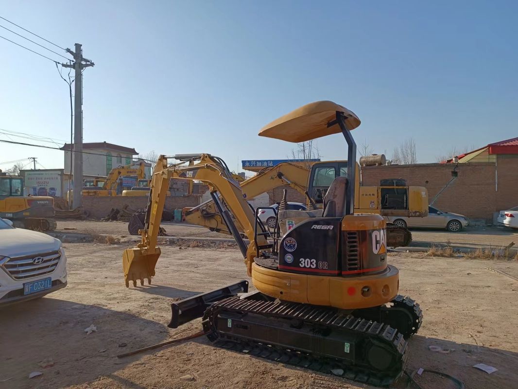 EPA mini excavadora utilizada 1 tonelada 3 toneladas 5 toneladas CAT301.7 CAT303 CAT303E CAT305 Máquina de excavación mini barata utilizada CAT303
