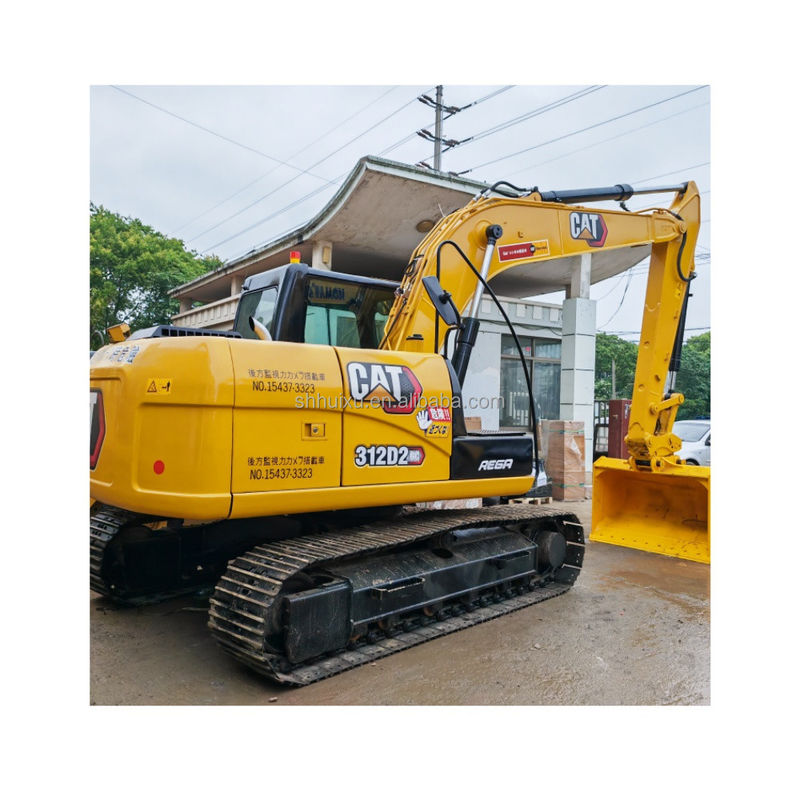 Excavadora usada CAT312D CAT313C CAT315D Excavadora usada hidráulica mediana y barata CAT312D de segunda mano cat312d con buena calidad