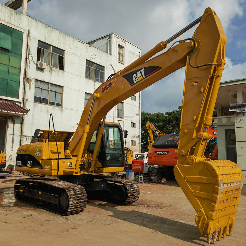 20TON excavadora usada CAT320C CAT320D CAT320GC CAT323D excavadora de rastreo primaria CAT320C de segunda mano bajo precio