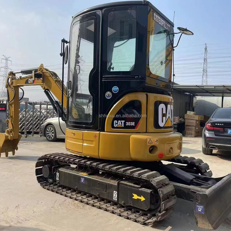 Usado Cat 303E Mini Cat 303 de segunda mano con alto rendimiento 0,38m3 Capacidad de cubo