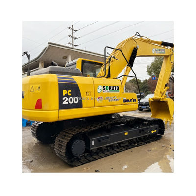 2018-2021 Excavadora de segunda mano komatsu pc200-8 Excavadora de segunda mano komatsu Pc200-8 otras máquinas de construcción