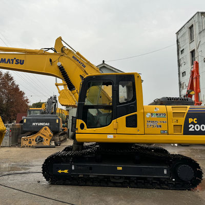 20 toneladas de color original Excavadora Komatsu usada Pc200 Excavadora de construcción
