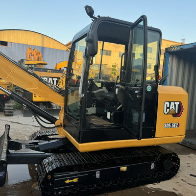 Caterpillar excavadora CAT 305.5 excavadora tienen certificado CE y EPA comprar mini excavadora bajo precio