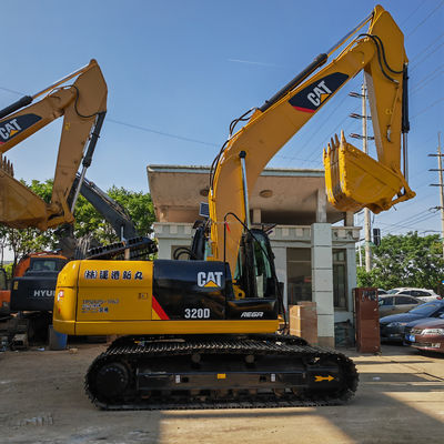 Excavadora usada de 20 toneladas de gran potencia cat320d/de segunda mano precio barato cat 320d usada en venta
