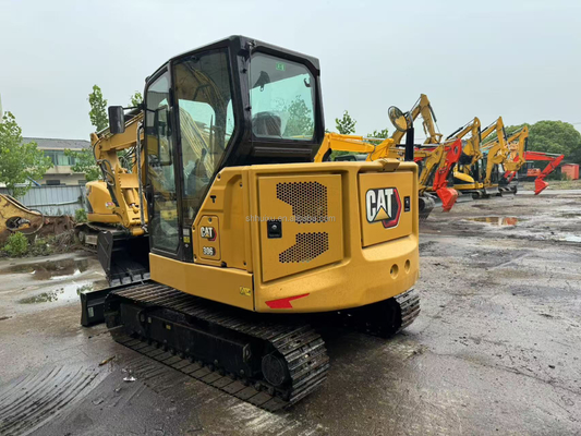 Excavadora Cat 306 usada   1m3 de cubo, ideal para la construcción y el paisajismo